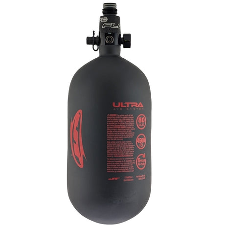 JT Ultra Carbon Fiber Air Tank 80ci 4500psi w FLO Pro Regulator