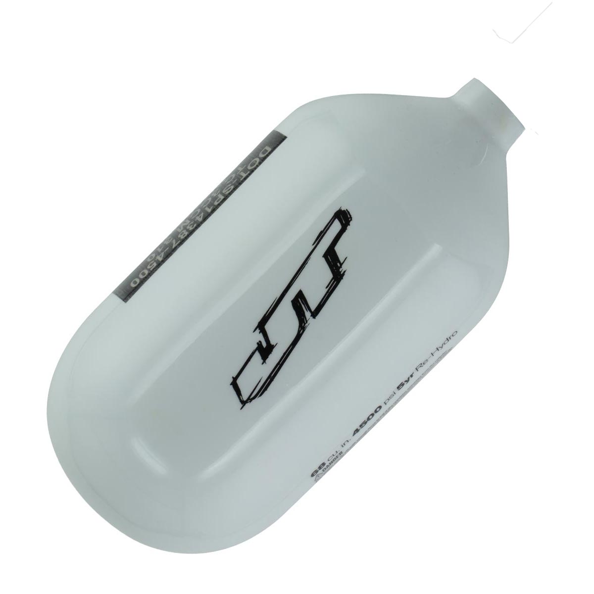 JT Paintball Mega Lite 68ci 4500psi White Grunge Tank Only 05/22