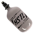 HK Army HSTL 68ci 4500psi Carbon Fiber Air Tank Grey Black on a white background