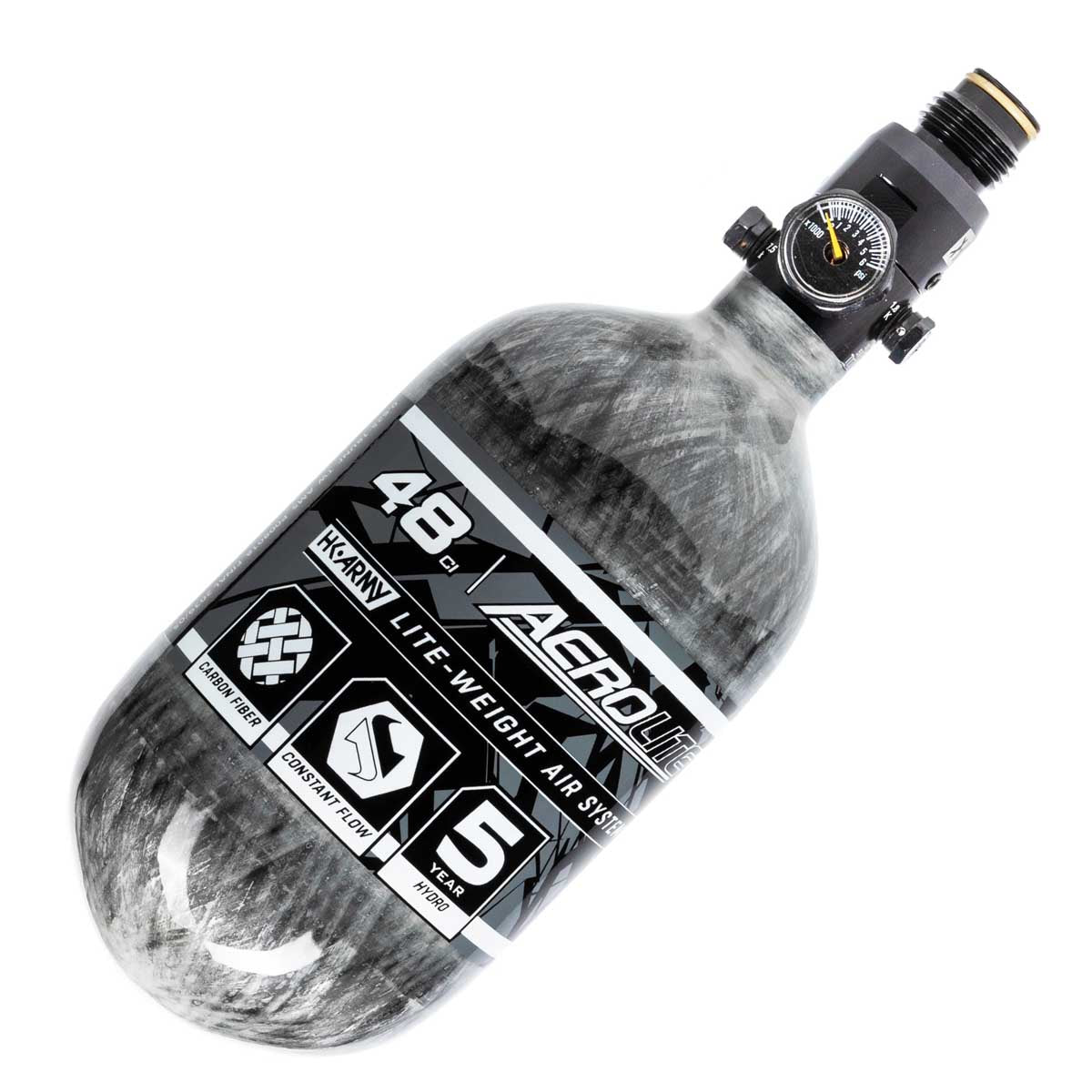 HK Army Aerolite 48ci 4500psi Compressed Air Tank Clear