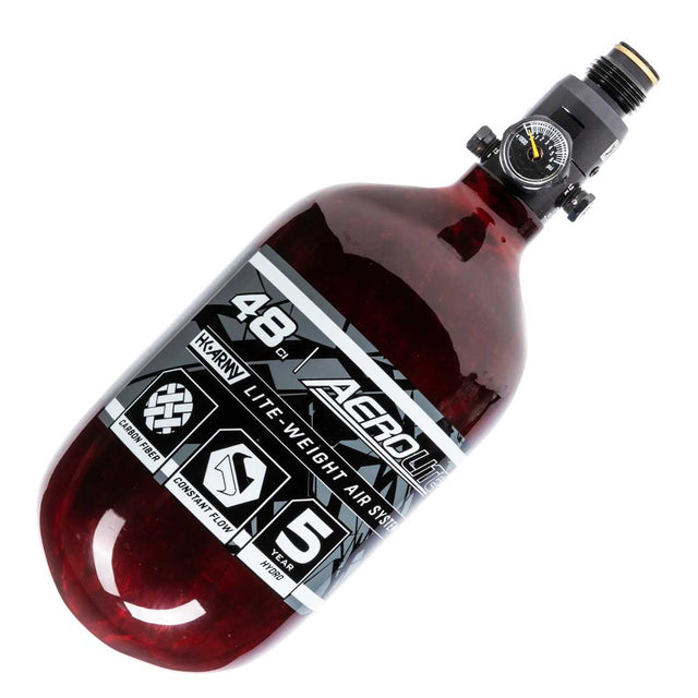 HK Army Aerolite 48ci 4500psi Carbon Fiber Air Tank Red