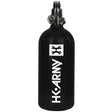 HK Army 48 ci 3000 psi Aluminum Compressed Air Tank Black with White Logo