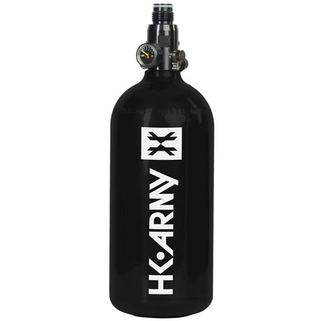 HK Army 48 ci 3000 psi Aluminum Compressed Air Tank Black with White Logo