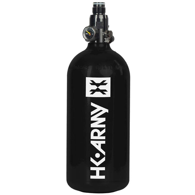 HK Army 48 ci 3000 psi Aluminum Compressed Air Tank Black with White Logo