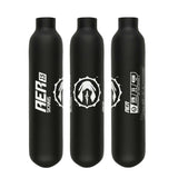 3 Black and white Compressed air tanks Sicariis AER 15ci 4500psi Carbon Fiber 