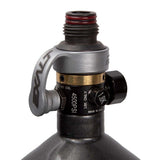 Exalt Fill Nipple Cover Silver on regulator