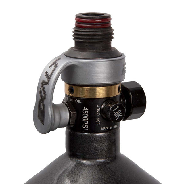 Exalt Fill Nipple Cover Silver on regulator