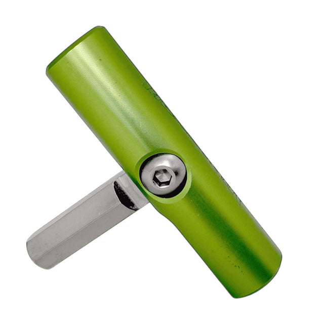 Immortal Air Stiletto Regulator Tool in green and silver