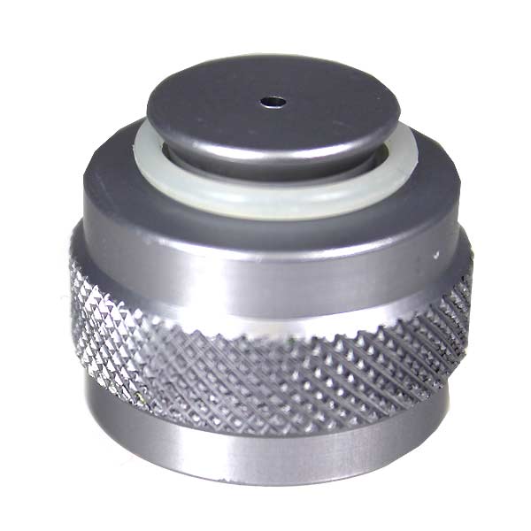 Ninja Aluminum Valve Cap Thread Protector Grey
