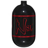 Ninja SL3 Carbon Fiber Paintball Tank (Bottle Only) 68ci 4500psi black with red logo
