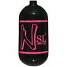 Ninja SL3 Compressed Air Tank 80ci 4500psi black with pink logo 