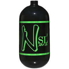 Ninja SL3 Air Tank 4500psi 80ci black with green logo