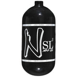 Ninja SL3 80ci Air Tank 4500psi black with white logo front view