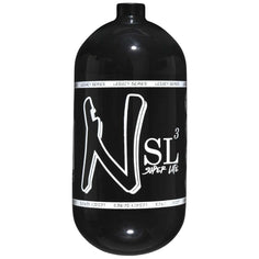 Ninja SL3 80ci Air Tank 4500psi black with white logo front view