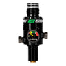 HK Army MP5 Regulator for paintball airsoft compressed air tank on a white background with gauge and threads showing