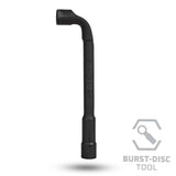 HK Army Turbine Pro Air Tank Regulator Long Body included burst disc tool.