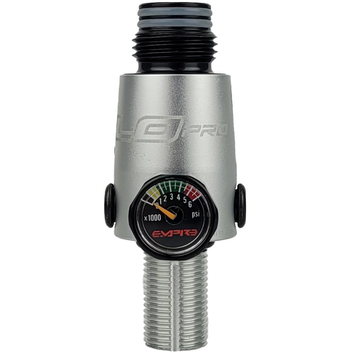 Empire Flo Pro Regulator Silver Dust for paintball tank