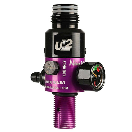 Ninja UL2 Air Tank Regulator 4500psi angled view in purple