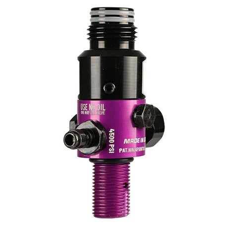 Rear view of the purple Ninja UL2 Regulator 4500psi