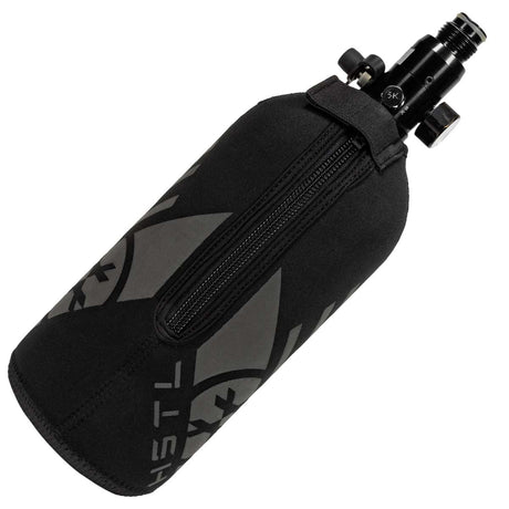 zipper side HK Army HSTL 48ci 20oz Tank Cover on a 3000 psi tank