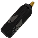 zipper side HK Army HSTL 48ci 20oz Tank Cover on a CO2 tank