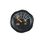 Invert Micro Gas Gauge 600 PSI - Black