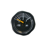 Invert Micro Gas Gauge 300 PSI - Black