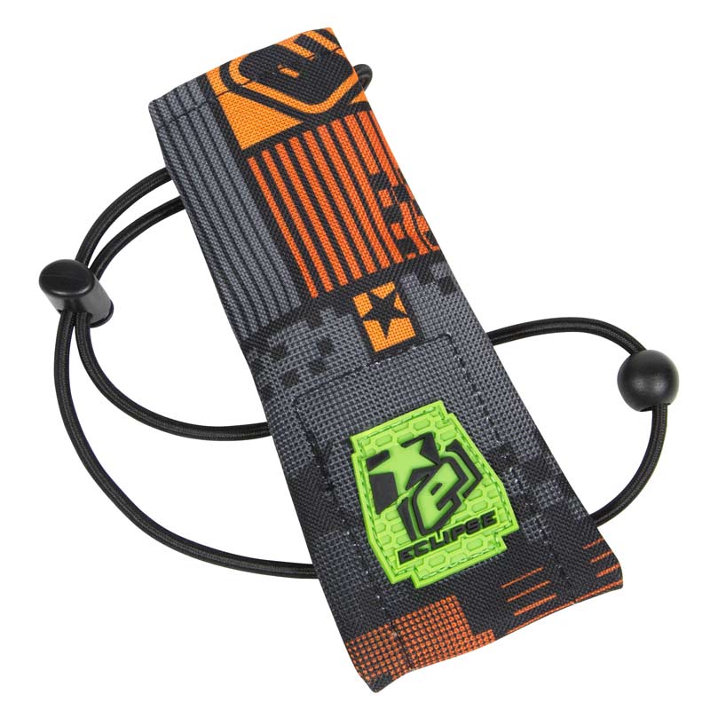 Planet Eclipse Barrel Sock Pixel Orange