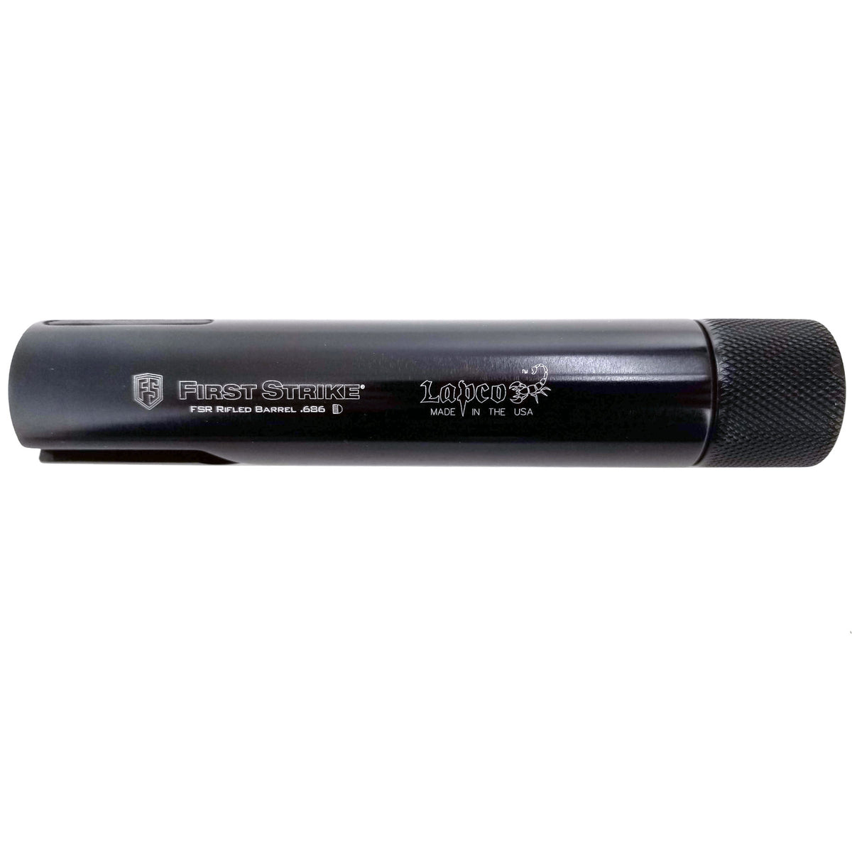 First Rifled Barrle First Strike XP/FSC Rifled FSR Paintball Barrel 5.12 Inch .686 Bore ...