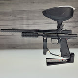 USED Empire Sniper Pump Paintball Marker Black w 3 Pc Barrel Kit & Sleeve