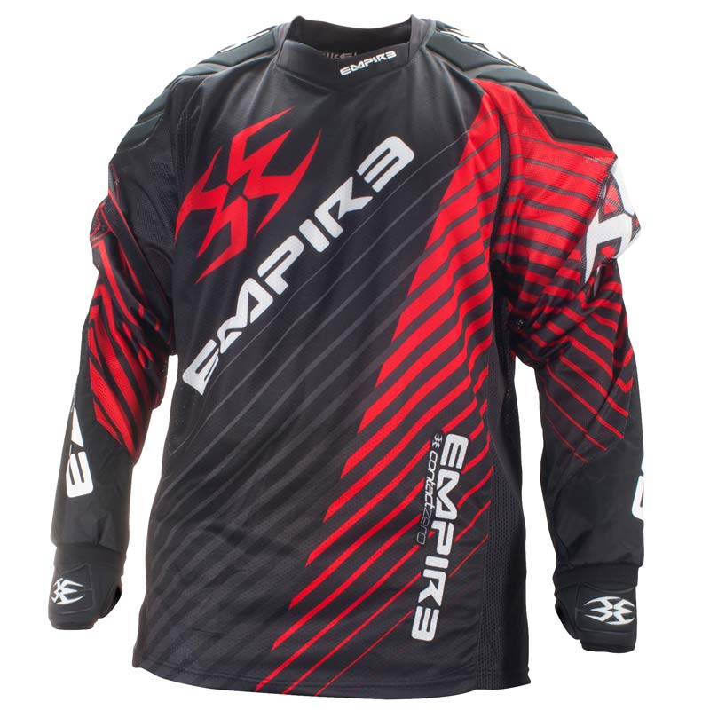 Empire 2014 Contact Zero Paintball Jersey FT Red