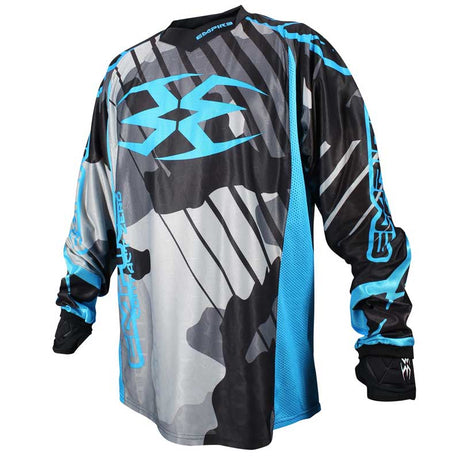 Empire 2016 Contact Zero F6 Paintball Jersey Grey/Blue