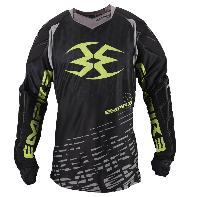 Empire 2015 Contact F5 Paintball Jersey Black/Lime