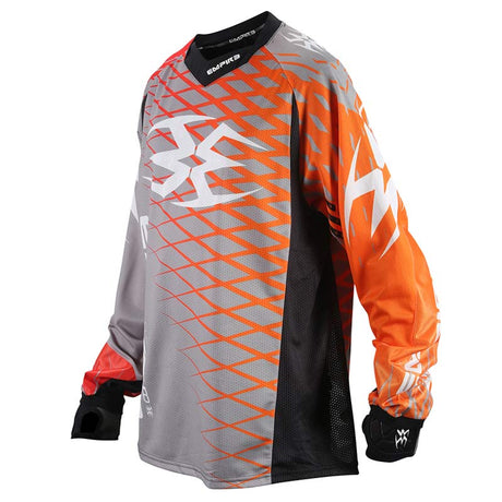 Empire 2015 Contact Zero F5 Paintball Jersey Grey/Orange