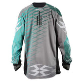 Empire 2015 Contact Zero F5 Paintball Jersey Grey/Teal