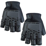 Empire BT 2013 Hard Back Fingerless Paintball Gloves Black