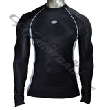 Evil Reactive Compression Shirt Long Sleeve XXL Black