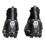 HK Army Diggerz Cleats LT X1 Low Top Black Grey Back Side
