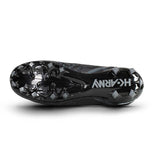 HK Army Diggerz Cleats LT X1 Low Top Black Grey Bottom