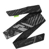 Eclipse DM Headband Beast in black grey laid out on a white background