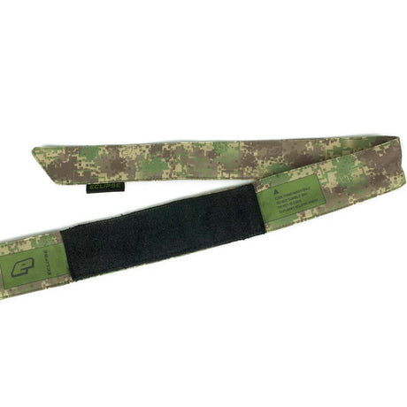 Close up of inside cotton pad of Eclipse DM Headband HDE laid out on a white background