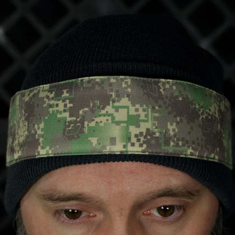 front of Eclipse DM Headband HDE tied on a wearer