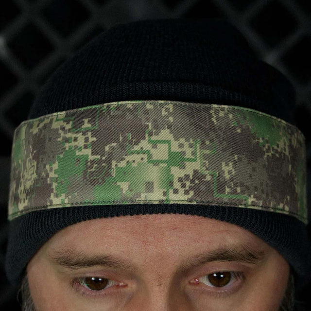 front of Eclipse DM Headband HDE tied on a wearer