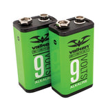 Valken Energy 9V Alkaline Battery 2 Pack