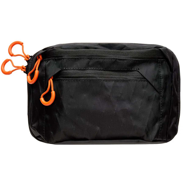 Close up Byrna Waist Or Shoulder Pack Gen 2 Black front view for less lethal pistol carry 