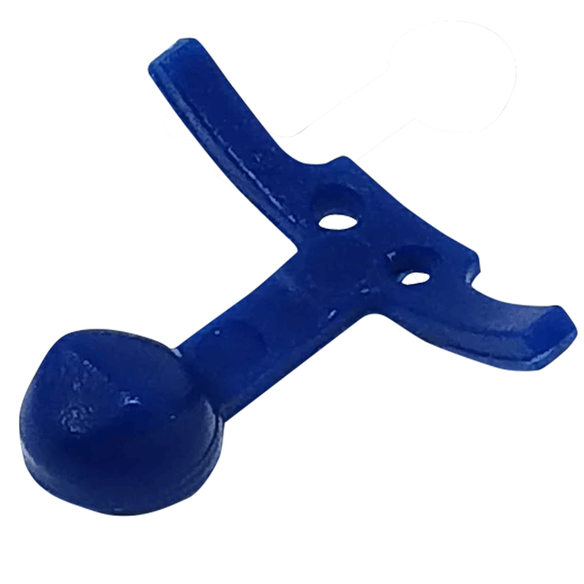 Empire Axe 2.0 and Dfender Ball Detent  part #72577 blue underside view