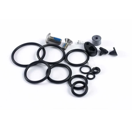 Planet Eclipse Etha 2 Etha 3 Spare Parts Bag with orings, screws, detents and spring laid out
Part # SPA050581A000