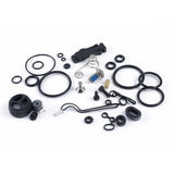 Planet Eclipse CS2 Spare Parts Bag
Part # SPA050632A00 containing various black rubber O-rings, seals, gaskets, springs, and small metal screws and pins, arranged on a plain white background.