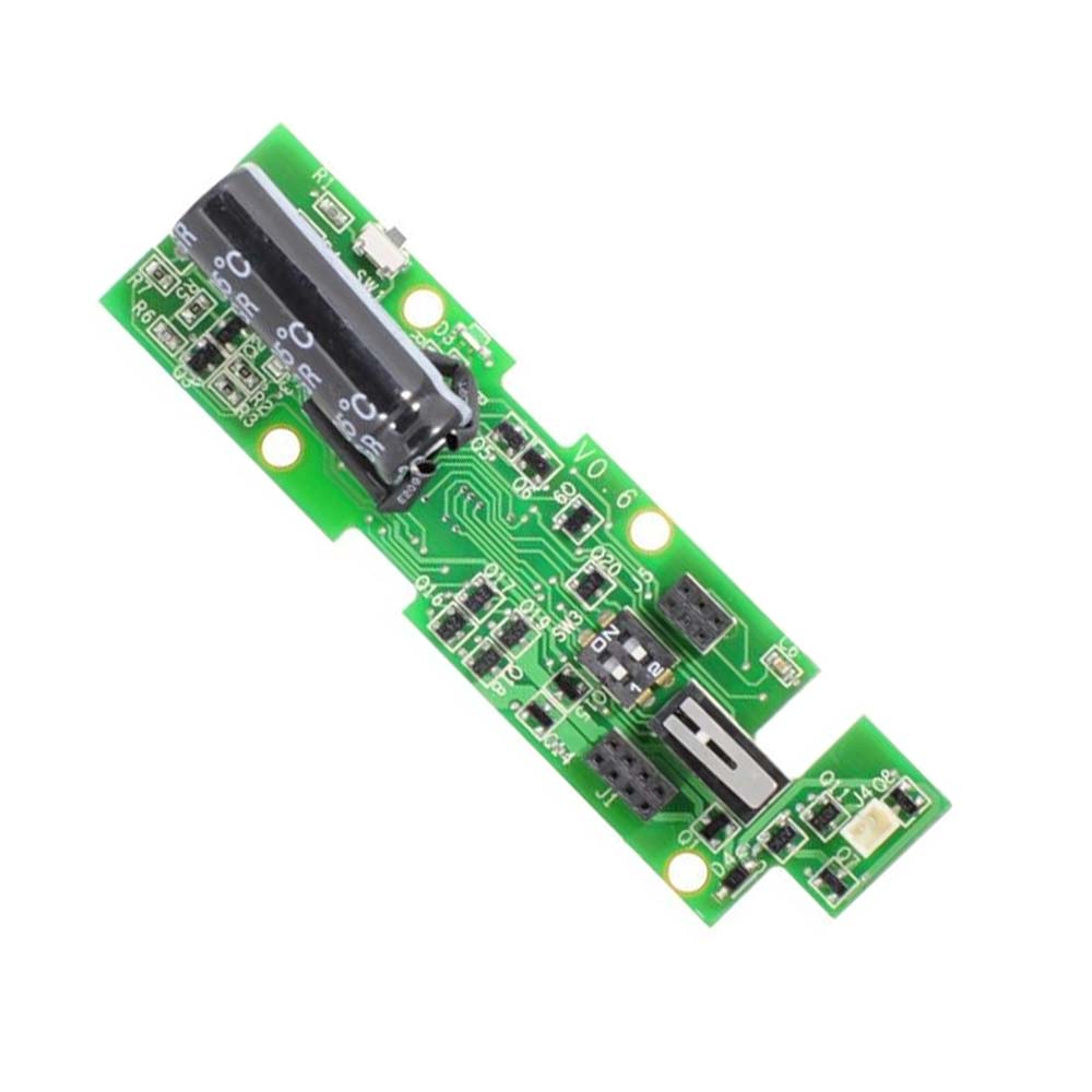 Green Empire DFender Main Circuit Board 72728 electronic circuit board with various components on a white background