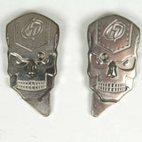 Hybrid Intimidator Eye Cover Skull - Chrome